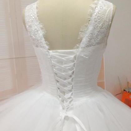 Sheer Wedding Dresses, Ruffle Wedding Dresses,..