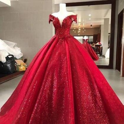 Sparkly Prom Dresses, Ball Gown Prom Dresses,..