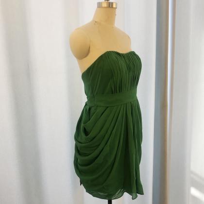 Short Bridesmaid Dresses, Green Bridesmaid Dress,..