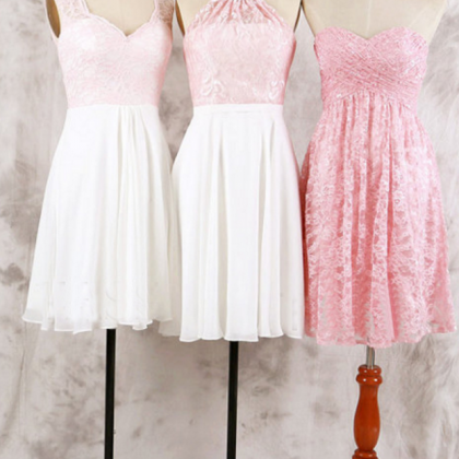 Lace Bridesmaid Dress, Mismatched Bridesmaid..