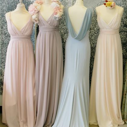 2022 Bridesmaid Dresses, Floor-length Bridesmaid..
