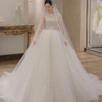 Ball Gown Wedding Dresses, Lace Bridal Dresses,..