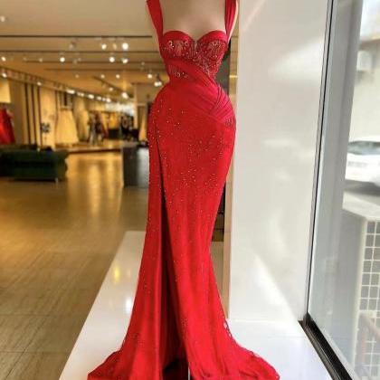 Red Prom Dresses, Lace Prom Dresses, Beaded Prom..