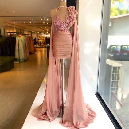 pink prom dresses, mini prom dresse..
