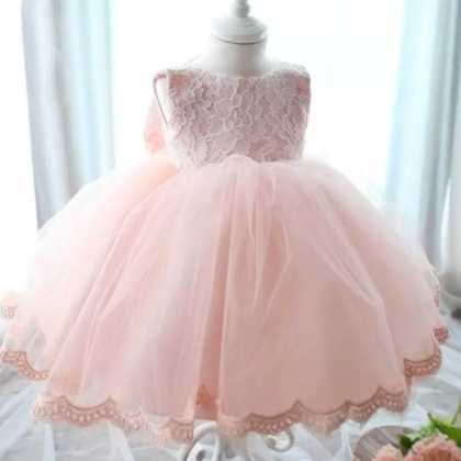 Pink Little Flower Girls Dress, Baby Dress 2022,..
