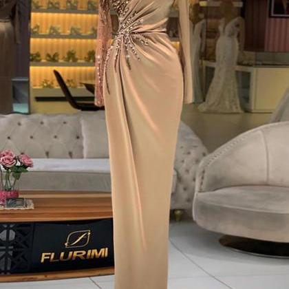 2022 Mermaid Prom Dressesfashion Beaded Party..