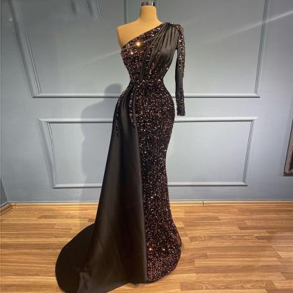 Glitter Women's Evening Dress Sequin..
