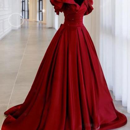 Red Prom Dresses, Custom Make Evening Dresses,..