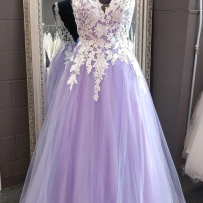 Prom Dresses, 2023 Evening Dresses, Light Purple..