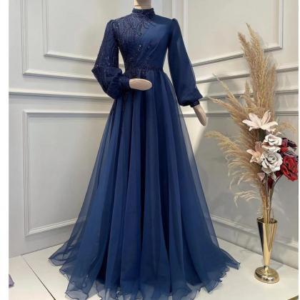 Royal Blue Prom Dresses, 2023 Prom Dresses, Arabic..