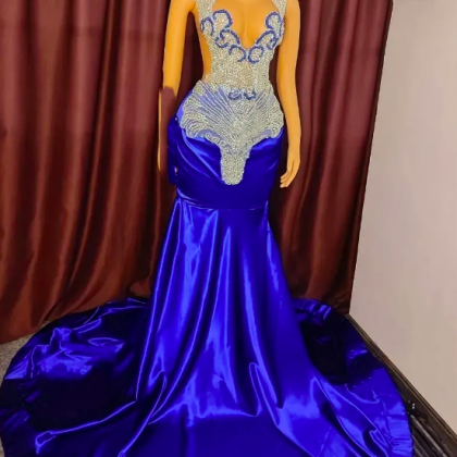 2023 Luxurious Arabic Aso Ebi Mermaid Prom Dresses..