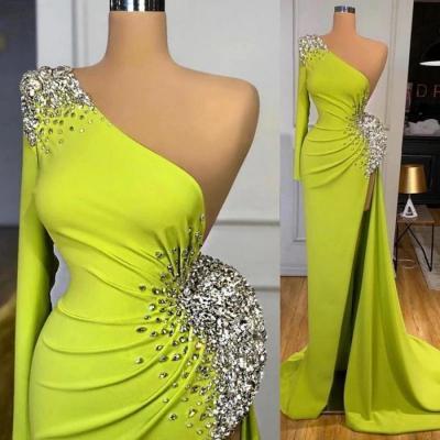 green prom dresses, long sleeve prom dresses, long evening gowns, sexy formal dresses, cheap prom dresses, newest evening gowns, custom. make dresses, party dresses, 2022 prom dresses, arabic evening gowns, side slit prom dress, sexy prom dress