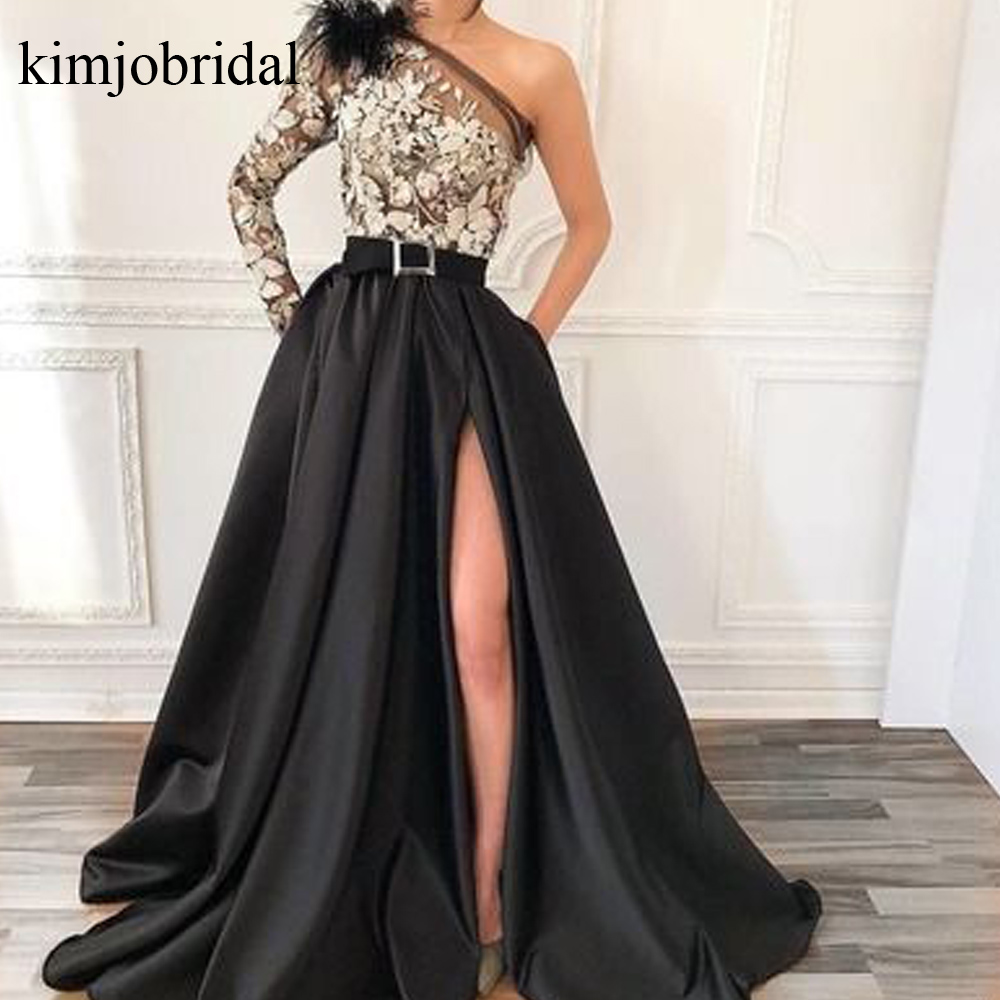 one shoulder ball gown dresses