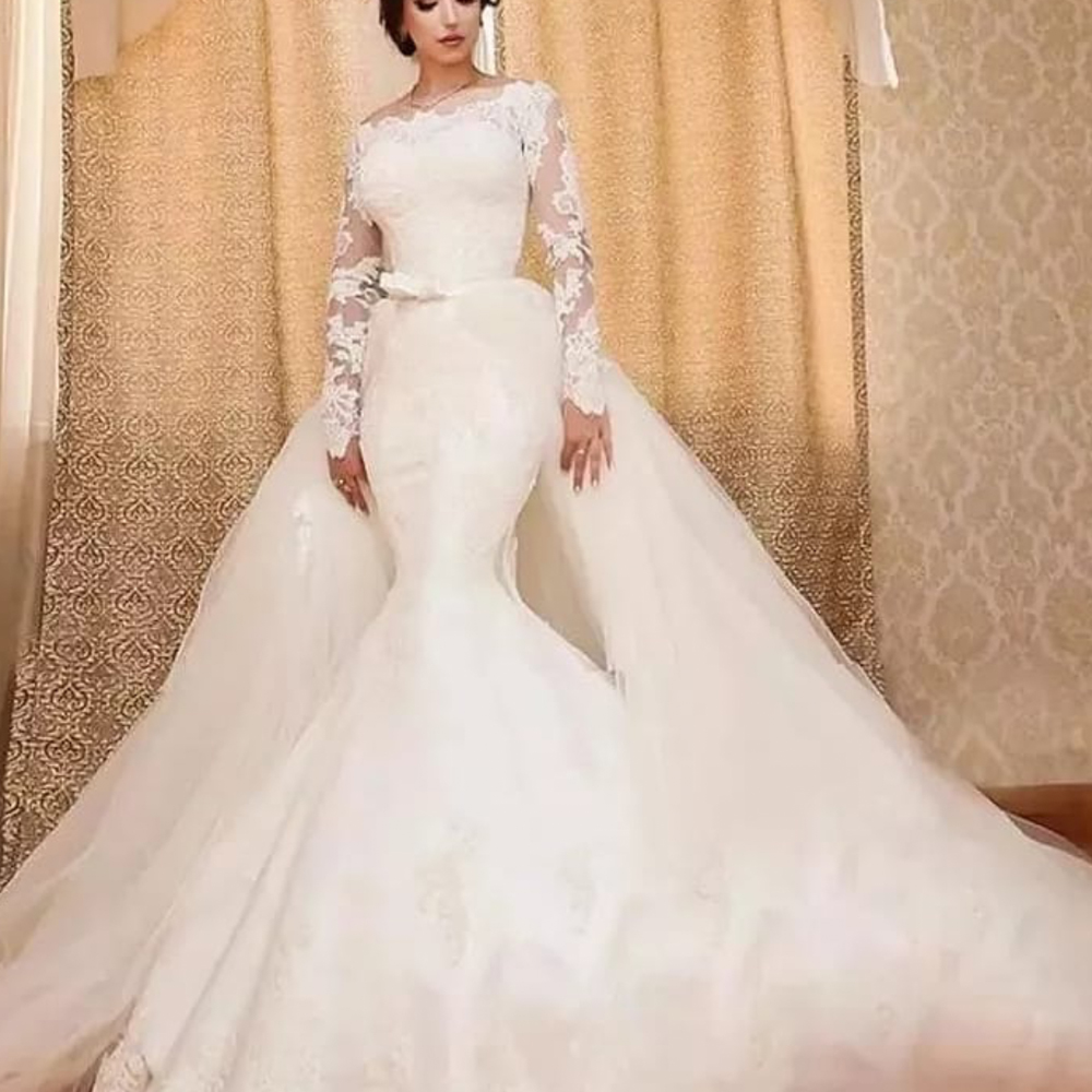 mermaid style wedding dresses 2019