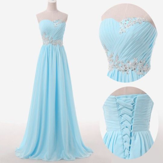 Blue Bridesmaid Dresses, 2021 Sweetheart Bridesmaid Dress, Lace Bridesmaid Dress, Chiffon Bridesmaid Dress, Blue Bridesmaid Dresses, Custom Make