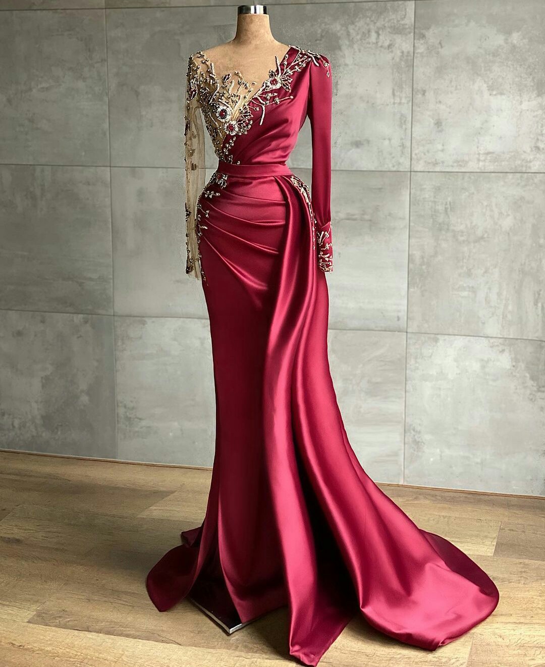 Red Prom Dresses, 2022 Prom Dresses, Prom Dresses, Detachable Skirt Prom Dresses, Evening Dresses, Custom Make Evening Gowns, Fashion Prom