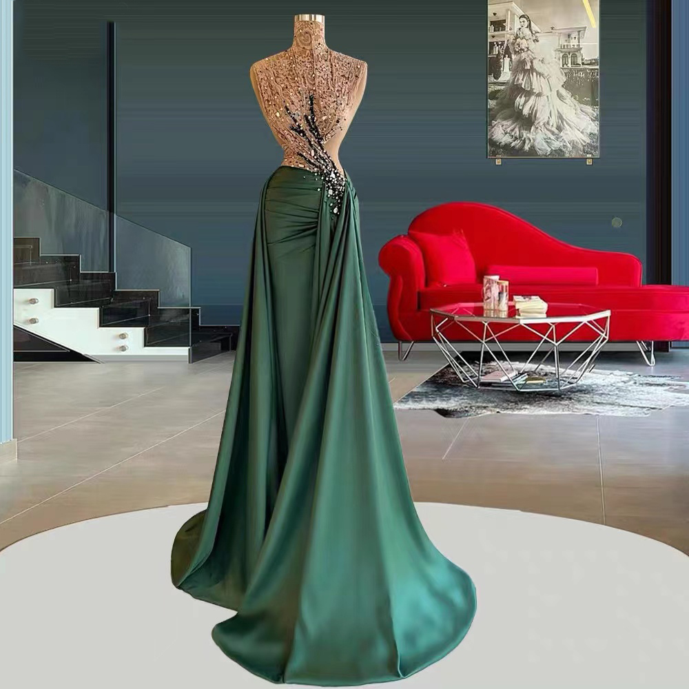 Crystal Prom Dresses, Formal Dresses, Prom Dresses, Sexy Evening Dresses, 2022 Prom Dresses, Beaded Evening Dresses, 2022 Evening Gowns,