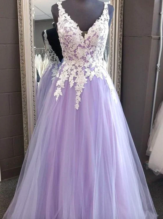 Prom Dresses, 2023 Evening Dresses, Light Purple Prom Dresses, Lace Prom Dresses, Evening Dresses, Vestidos De Fiesta, Evening Dresses 2023,