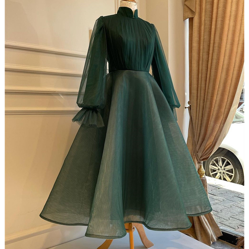 sachin and babi light blue dress Arabic Evening Dresses – Modest & Elegant Styles for Special Occasions –  Sharon Said main image 1