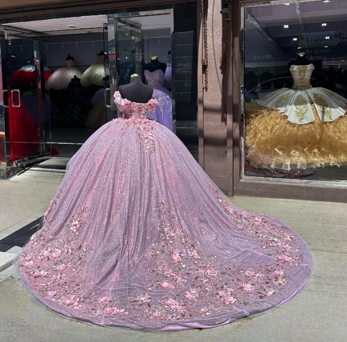 Lavender Quinceanera Dresses Birthday Prom Princess Ball Gown main image 1