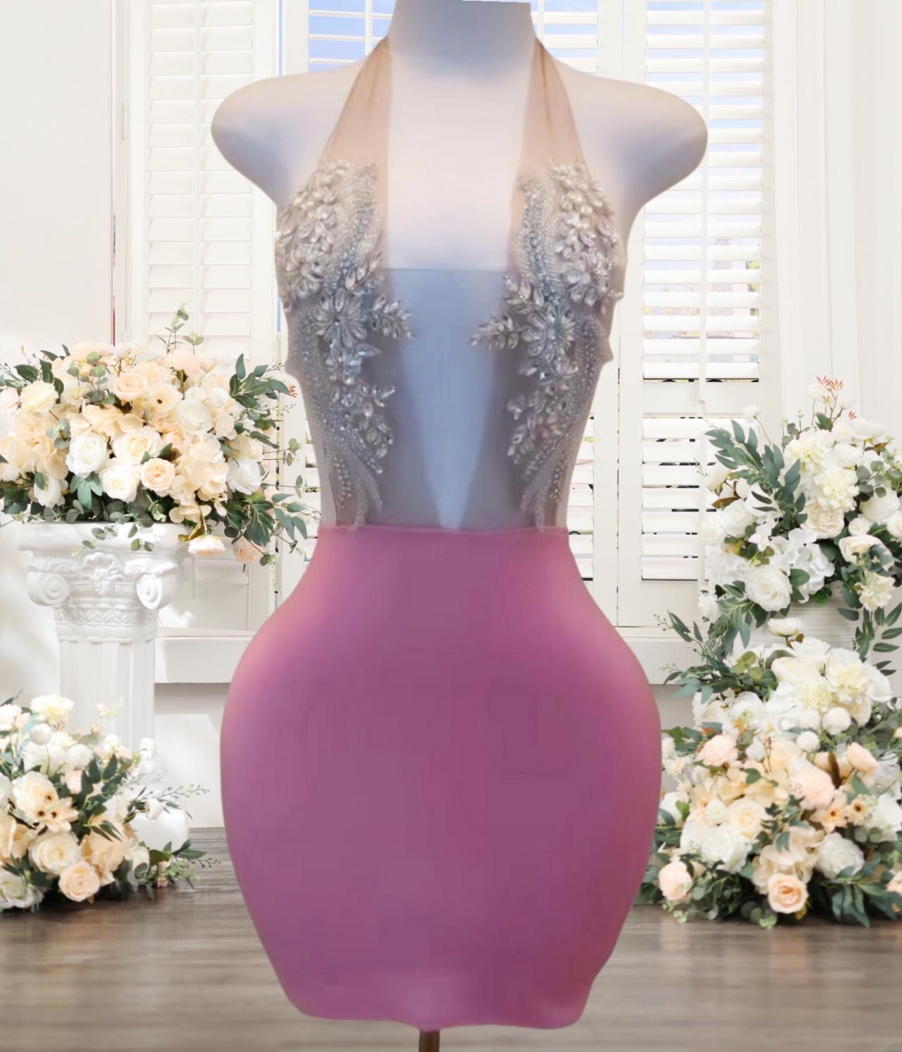 sheath homecoming dresses Primavera Peaked Bodice Beaded Homecoming Dress 4226 Black Blue / 000