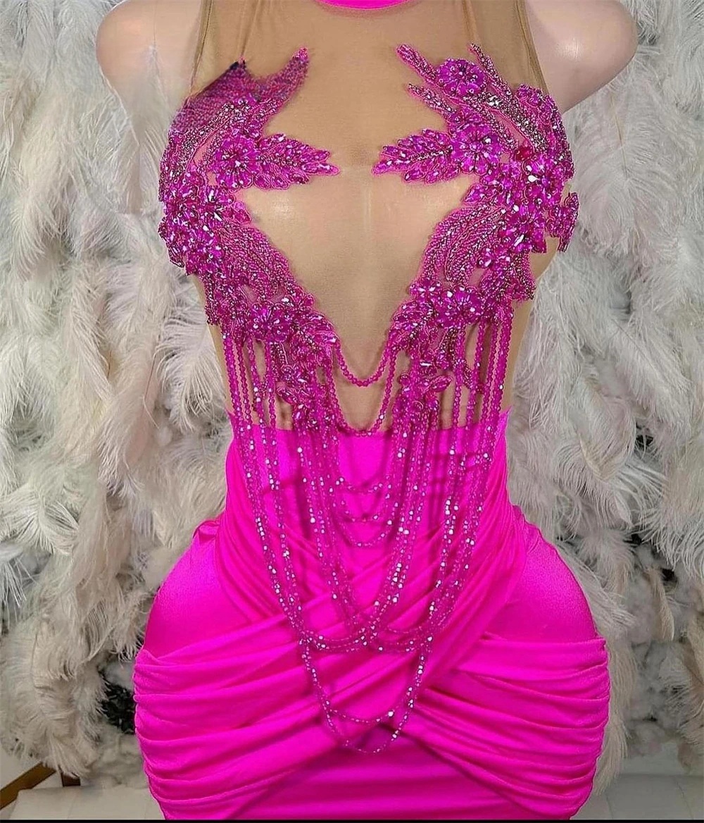 Pink diamond dress hotsell