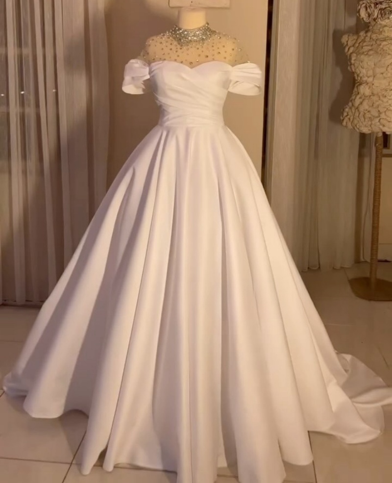 mother of the bride dresses pastel Long Mother-of-the-Bride Dress with Long Sleeves Rose / 24