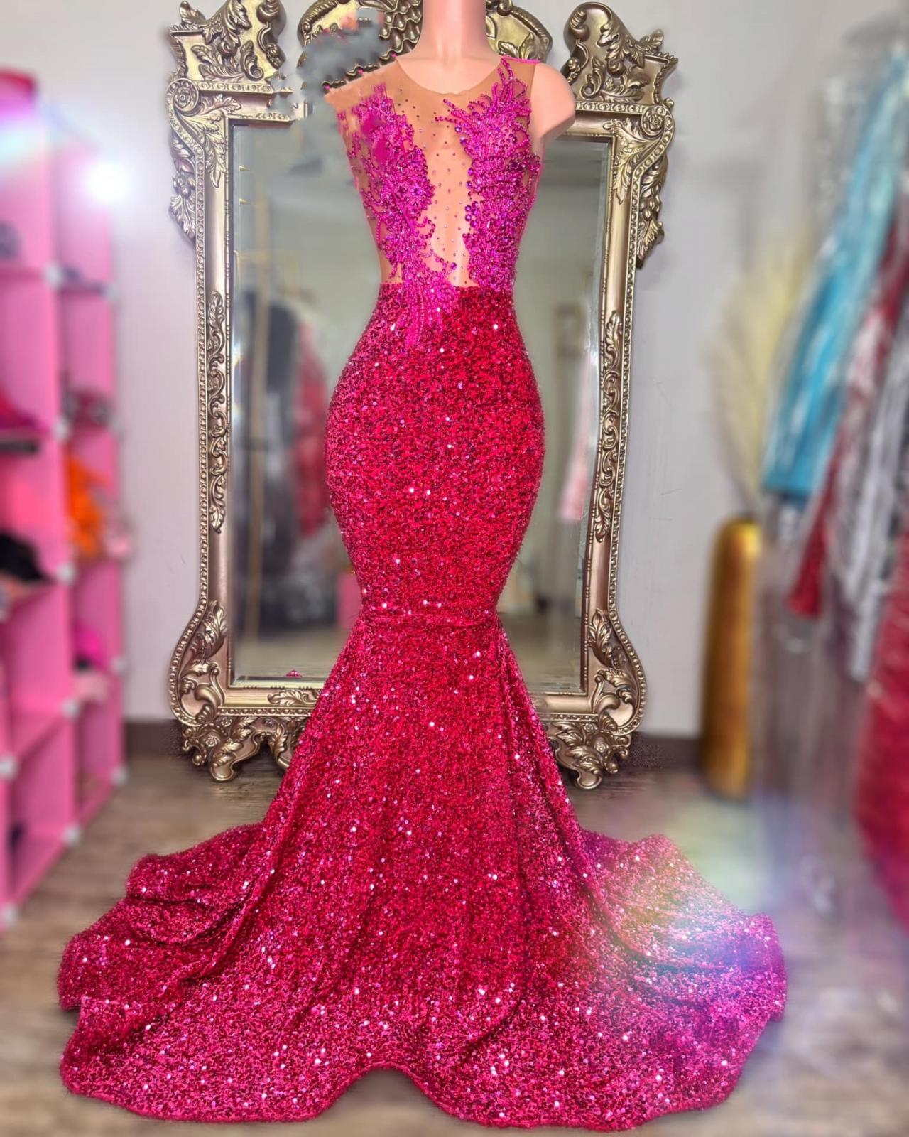 mermaid prom dresses 2025 Portia and Scarlett PS25169 Perfect for prom Sparkly Sequin Mermaid Prom Dresses