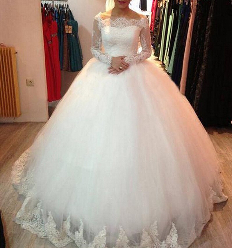 Clothing Shoes Accessories New Ball Gown Lace Wedding Dresses