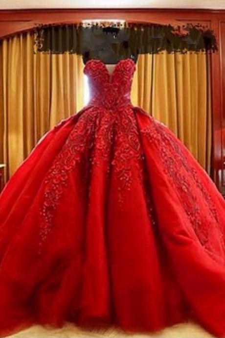 ball gown prom dresses, sweetheart prom dresses, beaded prom dresses, red prom dresses, ball gown evening dresses, red evening dresses, red formal dresses, 2020 prom dress, lace prom dresses, lace evening dresses, 2020 party dresses, arabic party dresses, ball gown evening gowns, cheap formal dresses, cheap evening gowns, long evening dresses, lace evening gowns, evening dress
