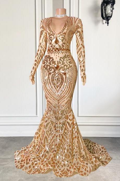 gold prom dresses, lace prom dresses, arabic prom dresses, evening dresses champagne, custom make evening gowns, new arrival party dresses, fashion formal dresses, cheap evening gowns, long sleeve prom dresses