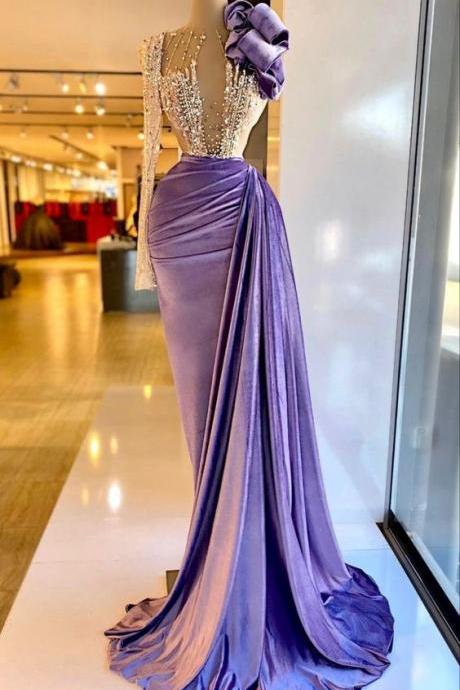 crystal prom dresses, sparkly prom dresses, 2023 prom dresses, bow prom dresses, mermaid prom dresses, cheap evening gowns, long sleeve prom dresses, new arrival evening dresses