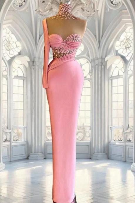 Sexy A Line Straps Red Ankle Length Prom Dresses Birthday Outfits
