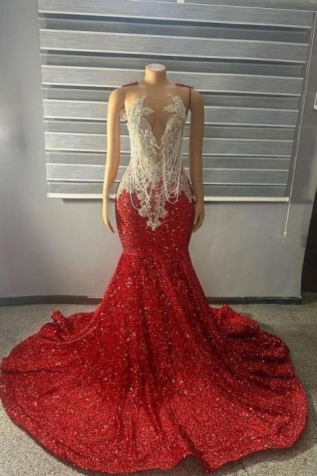 where to get homecoming dresses in person Zapakasa Women Sparkly Red Short Corset Homecoming Dress Strapless Sequins  Tight Cocktail Dress main image 1