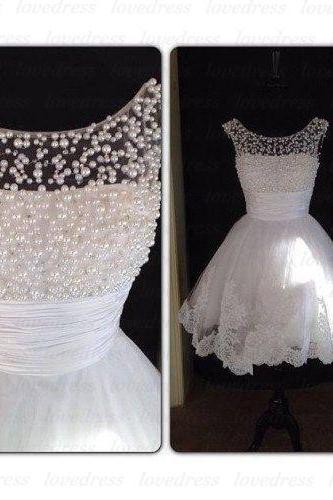 White Homecoming Dress, Peals Homecoming Dress, A Line Prom Dress, Lace Homecoming Dress, Sexy Homecoming Dress, Party Dresses, Cocktail