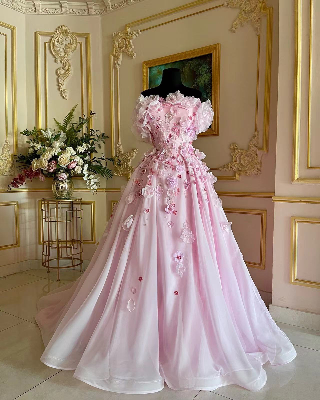 Pink Fashion Party Prom Dresses    fg2520 main image 0
