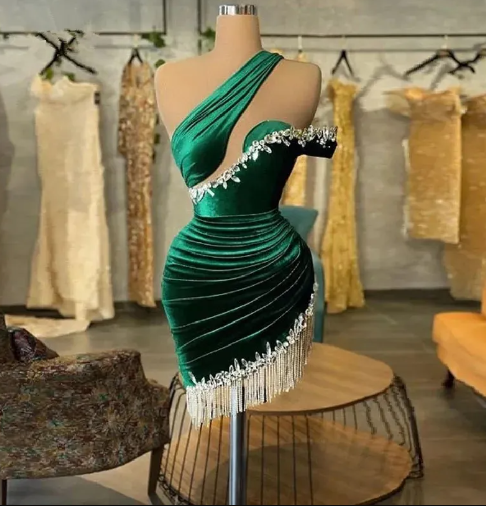 Fashion Prom Dresses Green Sexy Evening Dress main image 1
